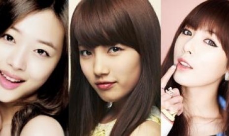 Sulli, Suzy dan HyunA Miliki Wajah Paling Memikat