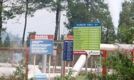 Sumur KMJ 51 di lahan PGE-AK.