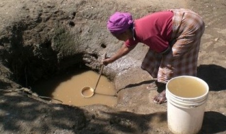 Sumur yang menjadi sumber air bagi masyarakat di Ile Ape.