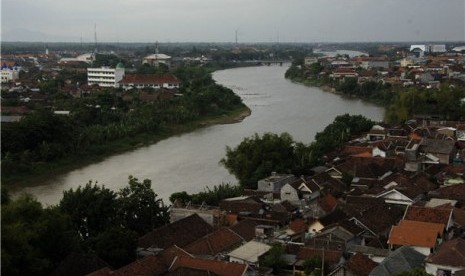 Sungai Brantas (ilustrasi) 