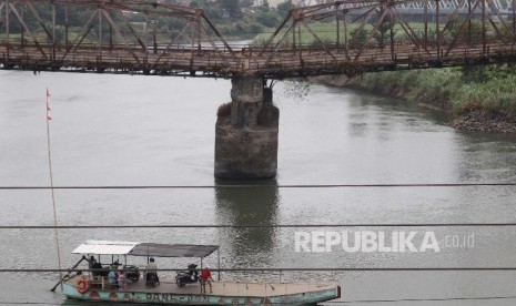 Sungai Brantas (ilustrasi).