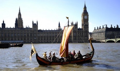 Sungai Thames di London.