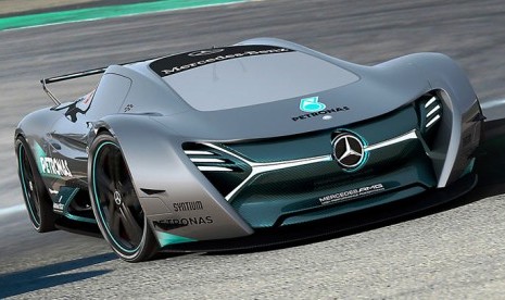 supercar listrik besutan Mercedes