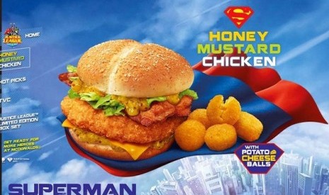 Superman burger