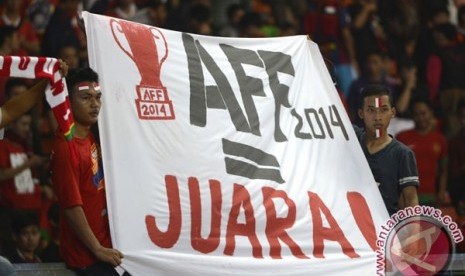 suporter timnas di aff 2014