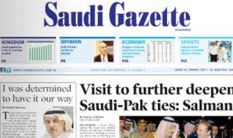 Surat kabar Saudi Gazette