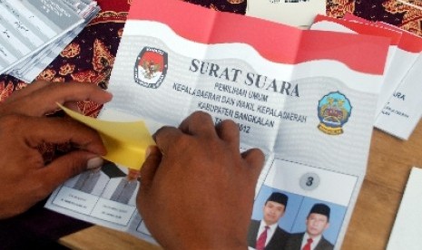 Surat Suara/ilustrasi