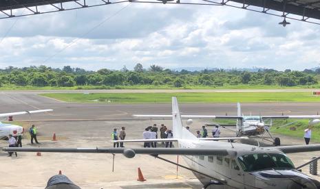 Susi Air diusir paksa dari hanggar di Malinau, Kalimantan Utara.