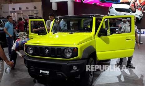 Suzuki Jimny Concept di Gaikindo Indonesia International Auto Show  (GIIAS) 2018, ICE BSD Tangerang, Rabu (8/8).