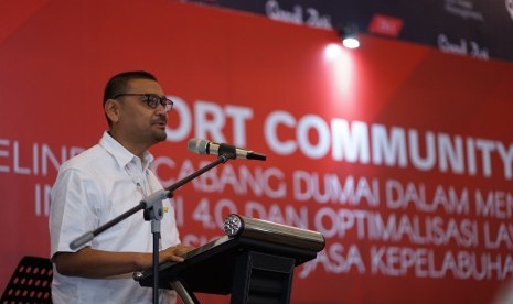 SVP Sekretariat Perusahaan Pelindo 1 M. Eriansyah.