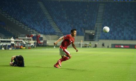 Gelandang timnas Indonesia, Syahrian Abimanyu.