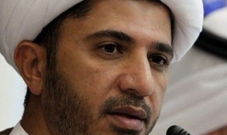 Syekh Ali Salman, ketua partai oposisi Bahrain Al-Wefaq.