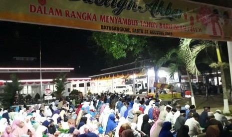 Tabligh Akbar Sambut 1 Muharram 1440 H di Kabupaten Tamah Datar.