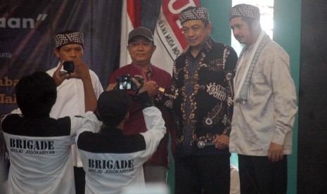 Tabligh Akbar yang digelar Majelis Intelektual dan Ulama Muda Indonesia (MIUMI) di Masjid Jogokarian, Yogyakarta.