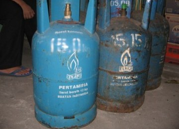 Tabung Gas yang dikeluarkan Pertamina