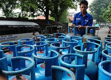 Tabung gas elpiji 12 kilogram