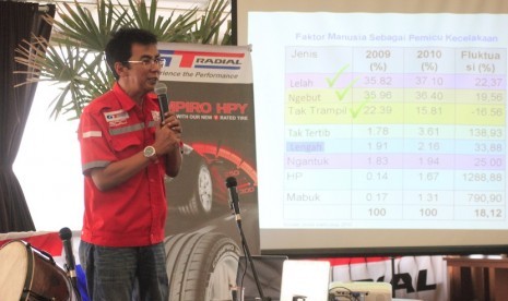 TAC gelar pembekalan safety riding bagi anggota