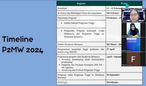  Tahun 2024, mahasiswa Kampus Digital Bisnis Universitas Nusa Mandiri (UNM) kembali mendapatkan pendanaan kewirausahaan pada Program Pembinaan Mahasiswa Wirausaha (P2MW). Universitas Nusa Mandiri melalui Nusa Mandiri Entrepreneur Center (NEC) mengadakan Koordinasi dan Pembekalan kepada mahasiswa pemenang program P2MW 2024.