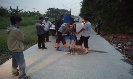 Tahun ini, jalan kewenangan Kabupaten Serang ditargetkan selesai diperbaiki sepanjang 585,13 kilometer (Km) dari total 601,13 Km.