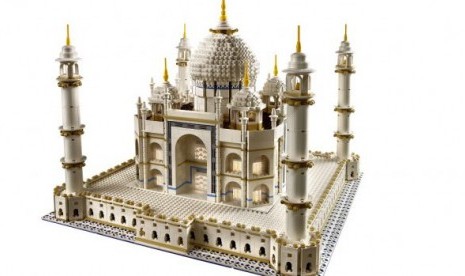 Taj Mahal terbuat dari Lego.