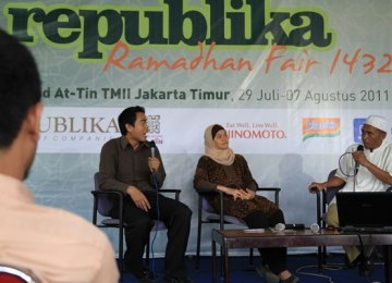 Talkshow Bisnis Online dalam Republika Ramadhan Fair 2011