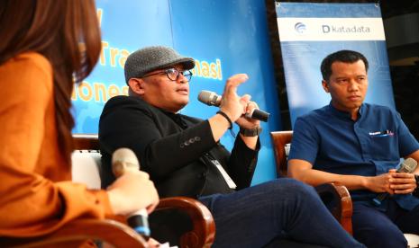 Talkshow Integrasi SPBE Pilar Transformasi Digital Indonesia dengan tema Pemanfaatan PDN, Mengapa Penting, di Jakarta, Jumat (8/12/2023).