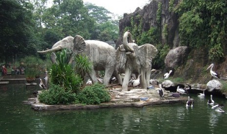 Taman Margasatwa Ragunan Jakarta.