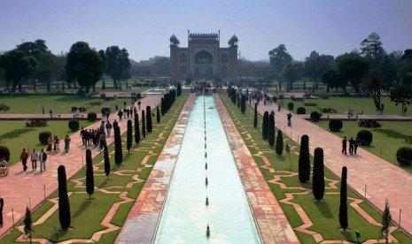 Taman Shalimar di Kota Lahore, Pakistan.