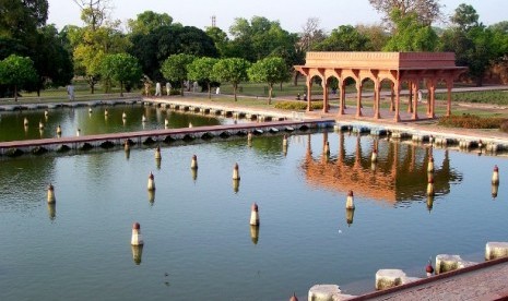 Taman Shalimar di Kota Lahore, Pakistan.