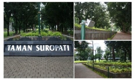 Taman Suropati Menteng Jakarta Pusat