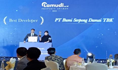 Tampak ajang Lamudi Property Awards 2021 diselenggarakan pada Jumat (24/6/2022).