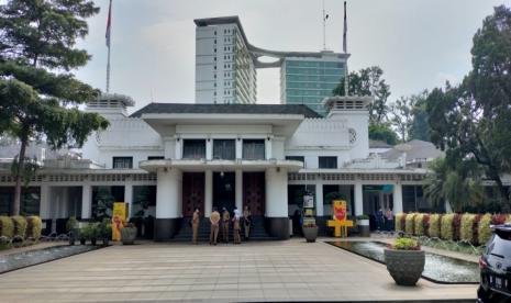 ilustrasi. Tampak gedung balai kota Bandung