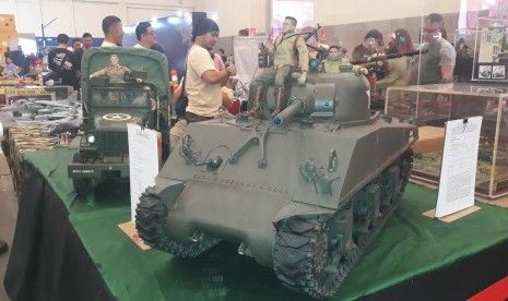 Tampak salah satu produk diecast yang dipamerkan dalam ajang IDE 2019