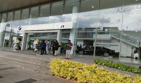 Tampak suasana peresmian ruang pamer  BMW Astra Used Car di BSD Serpong