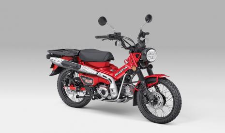 Tampilan baru Honda CT125 dibekali dengan mesin baru.