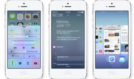 Tampilan iOS7