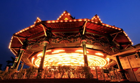 Tanggal 30 Agustus Dufan buka hingga malam hari.