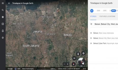 Tangkapan layar Google Earth