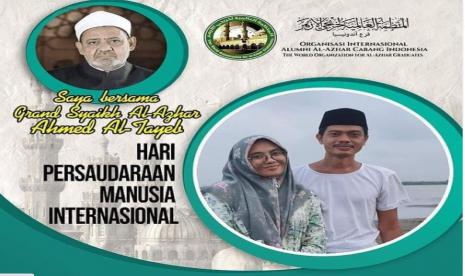 Tangkapan layar Instagram poster Kiai Imam Jazuli sebagai alumni Al-Azhar.