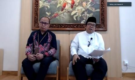 Tangkapan layar Juru Bicara Wakil Presiden Ma