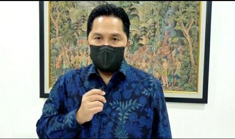 Menteri BUMN Erick Thohir.