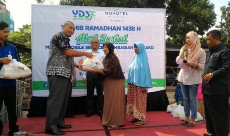 Tarhib Ramadhan yang digelar Laznas YDSF, Rabu (3/5).