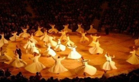 Peran Sufi di China. Foto: Tarian Sufi (ilustrasi).