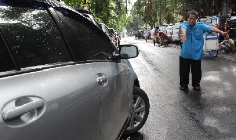 Dishub Tarakan telah merancang mekanisme e-parking di lapangan. (Ilustrasi)