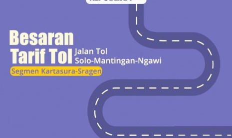 Tarif tol Solo-Mantingan-Ngawi