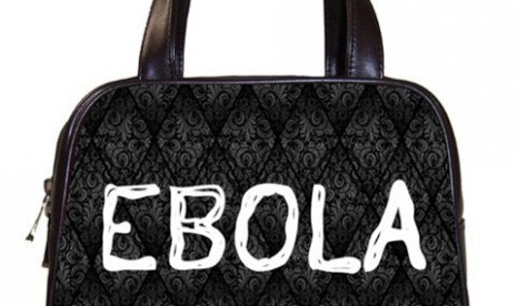 Tas bertulisan ebola yang dijual di Etsy.com