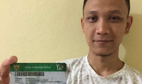 Taufik Iskandardinata Kosasih (32 tahun), peserta BPJS Kesehatan dengan nomor kartu 0001281661097. 