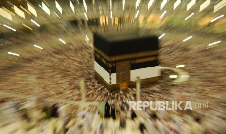 Tawaf di Masjidil Haram Makkah