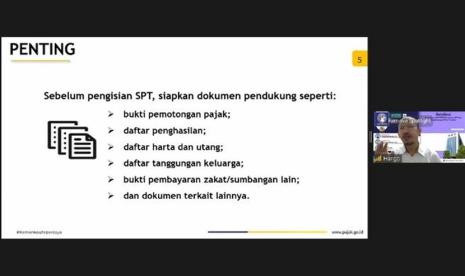 Tax Center Universitas BSI (Bina Sarana Informatika) berkolaborasi dengan Direktorat Jenderal Pajak (DJP) Kanwil Jakarta  menyelenggarakan acara webinar bertema ‘Sosialisasi Pemadaman NIK-NPWP dan Pengisian serta Penghitungan PPh 21’. Acara ini dilaksanakan secara daring melalui platform Zoom, pada Kamis, (14/3/2024).