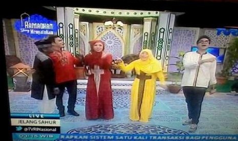 Tayangan sahur Ramadhan TVRI